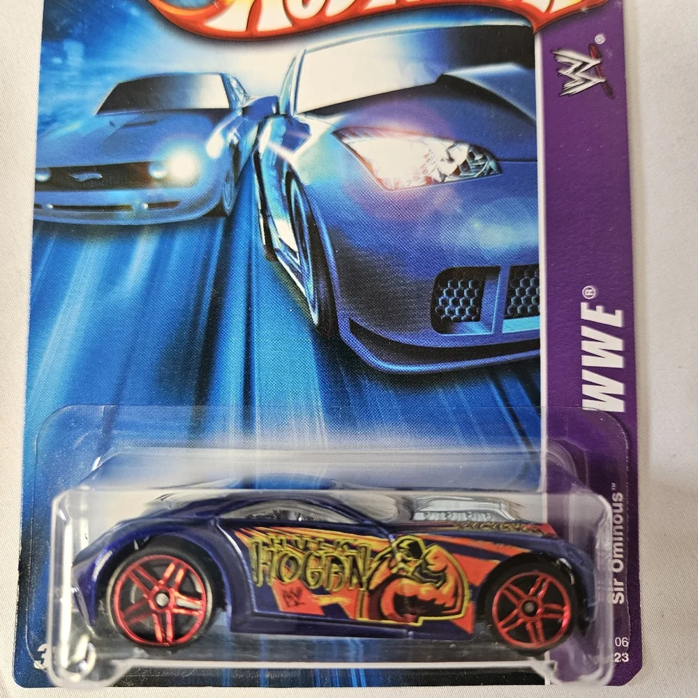 Hot Wheels Sir Ominous #110 HW ‘06 WWE 5/5 Dark‎ Blue